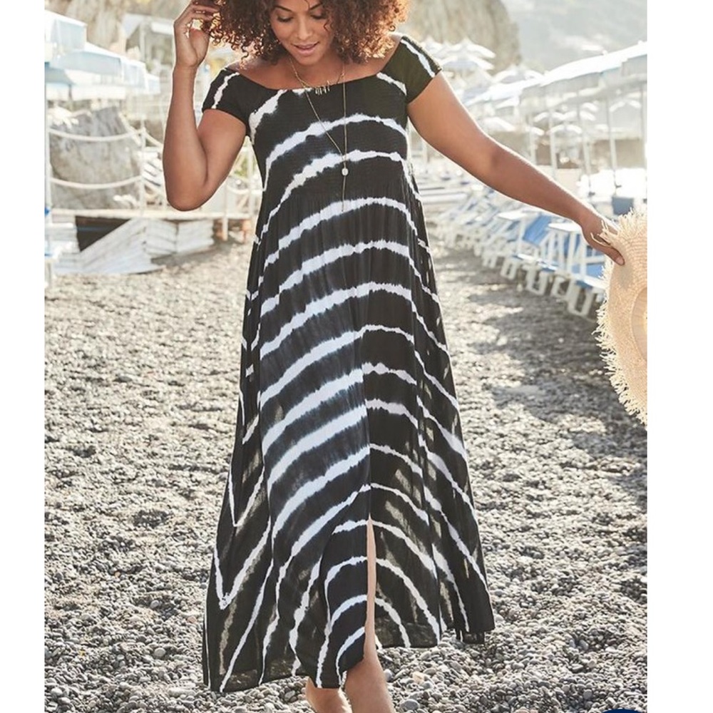 Swimsuits for All maxi dress - Harper Tie Dye